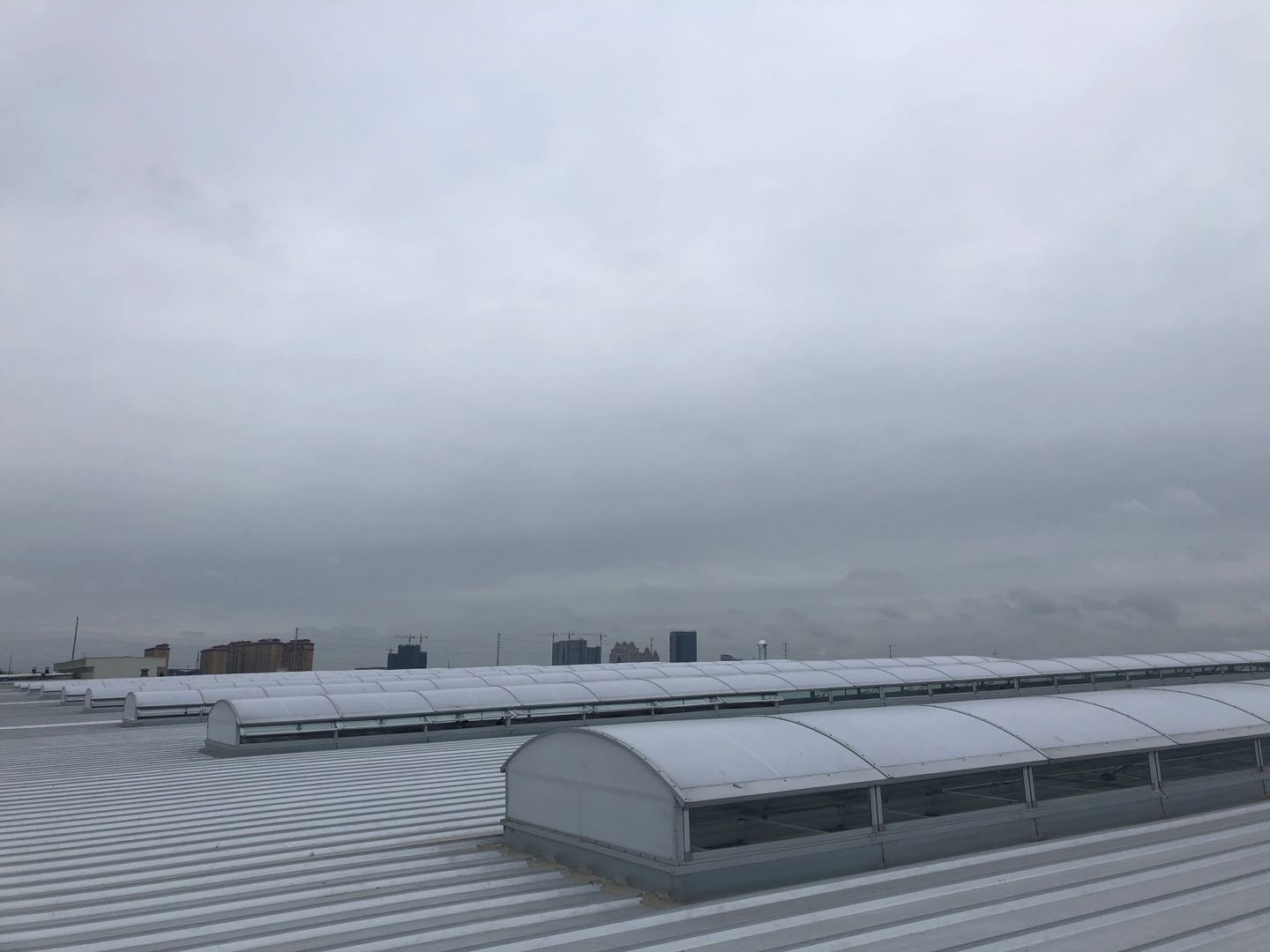 川岛纺织圆拱形排烟天窗（大丰川岛纺织工业园）